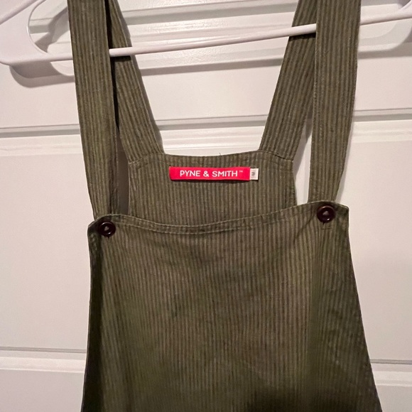 Pyne & Smith Olive Green Women's Overalls - Picture 2 of 4